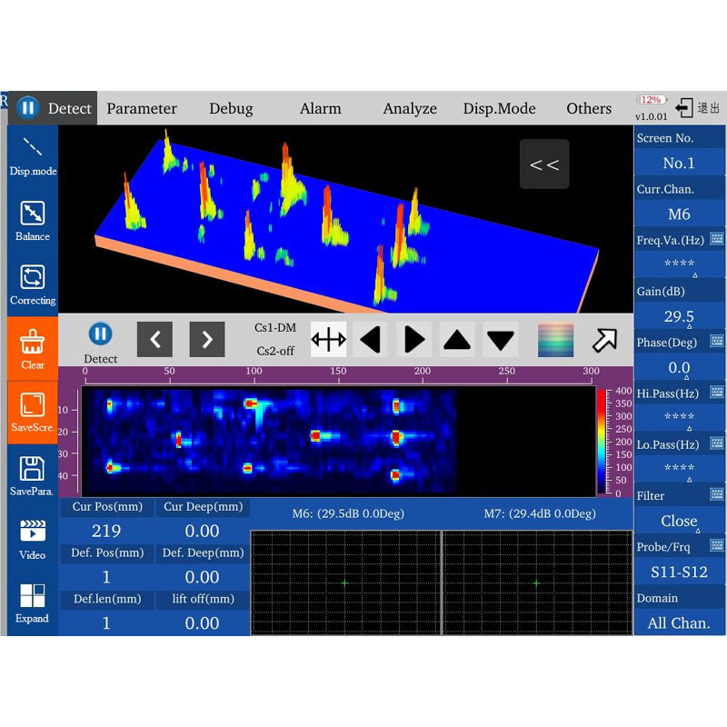 Portable NDT instrument